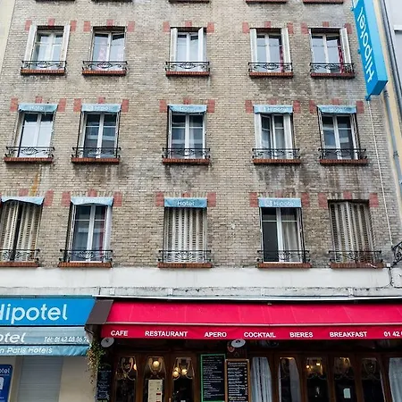 Szálloda Hipotel Belleville Gare De L'est